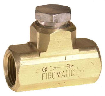 Firomatic进口代理批发 Firomatic B100HCV 3/8" Npt(F) X 3/8" Npt (F) 球形止回阀 12410