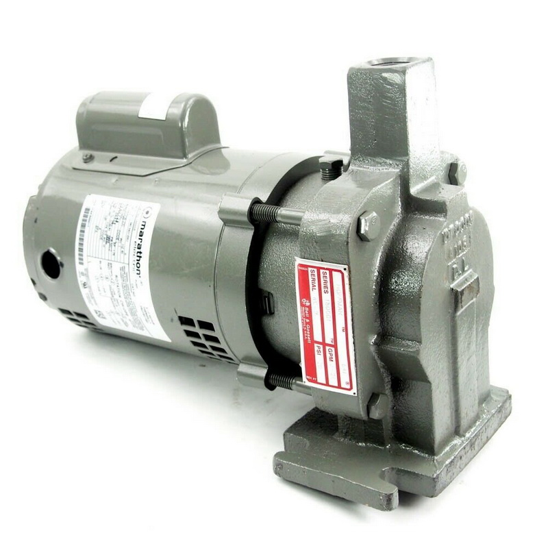 Hoffman进口代理批发 Hoffman 180001 115/230vac 单相 1/3 Hp 3450 Rpm B 型泵和电机组件，带垫圈和叶轮