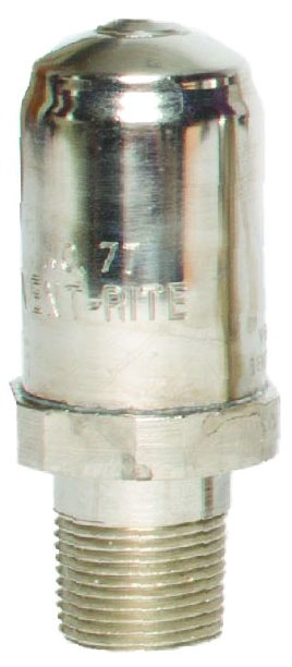 Vent-Rite进口代理批发 Vent-Rite 77 3/4" X 1/2" 主蒸汽通风口 3-1/2 Psi