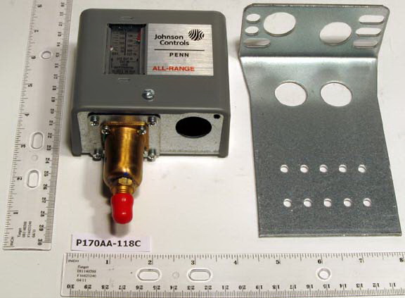 酷牌库|商品详情-Johnson Controls进口代理批发 Johnson Controls P170AA-118C 压力控制 100/400# 差速器调整。 35/200#