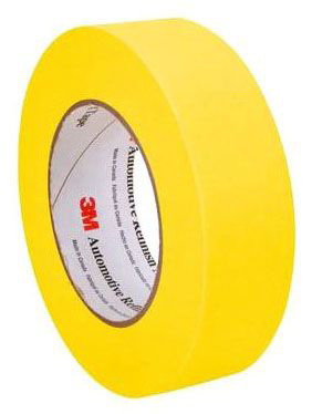 3M进口代理批发 3M 06654 美纹纸胶带 1-1/2"/36Mm X55M 黄色