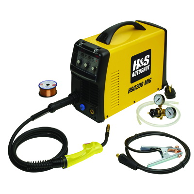 H & S Auto Shot进口代理批发 H & S 自动射击 HSHSW-6220 Hsg 200A 熔化极焊机 (208-240V)