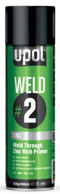 U-Pol Us进口代理批发 U-Pol Us Weld Thru Primer Zinc #2 气雾剂