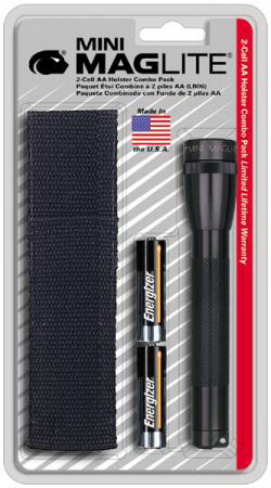 酷牌库|商品详情-MAGLITE进口代理批发 MAGLITE 2A01H 迷你 Maglite 黑色带 Hlstr 包