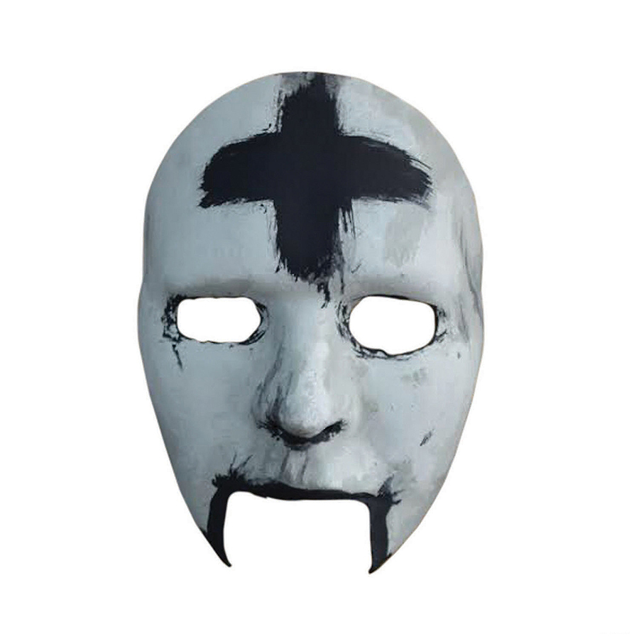 Beistle 50145 24-Piece Black Half Mask 