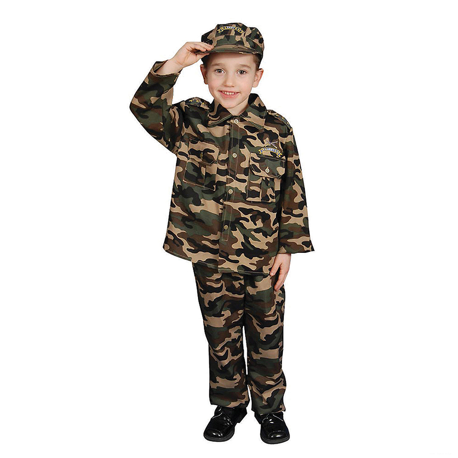 baby army costume