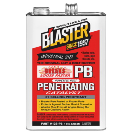 B'laster Products进口代理批发 B'laster 128PB Blaster 原始 PB B'laster 渗透剂 - 1 加仑