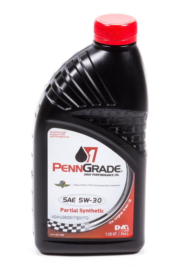 PennGrade 1进口代理批发 PennGrade 1 71096 Glockner Oil 71096 Penn-Grade 1 部分合成机油 SAE 5W-30 1 夸脱