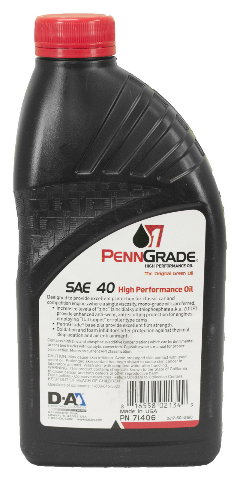 酷牌库|商品详情-PennGrade 1进口代理批发 PennGrade 1 71406 格洛克纳油 71406 BRAD PENN 油 SAE-40