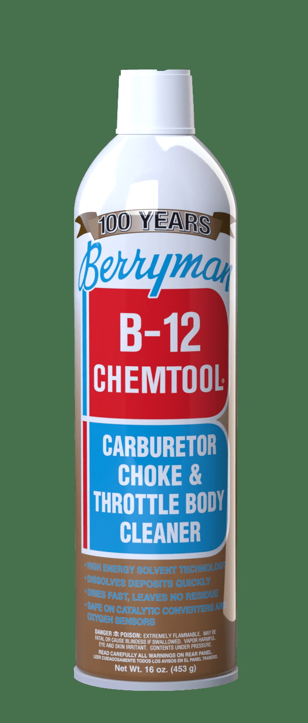 Berryman 0120 B-12 Chemtool Carburetor, Choke & Throttle Body Cleaner