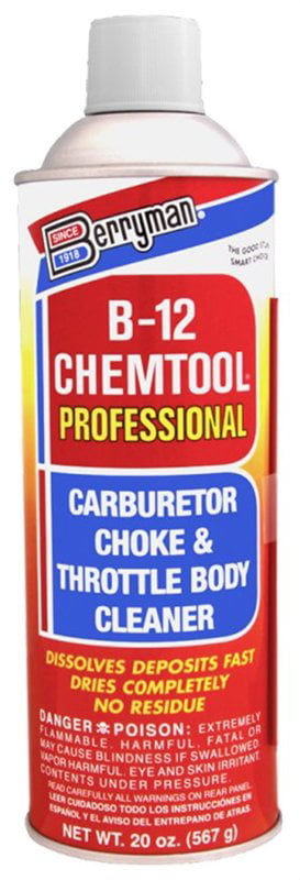 Berryman 1120 B-12 Chemtool Thru-Rail Fuel Injector Cleaner - 12 oz.