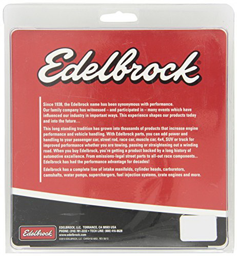 酷牌库|商品详情-Edelbrock进口代理批发 Edelbrock 2732 Edelbrock 2732 Performer 系列化油器适配器板