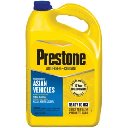 Prestone进口代理批发 Prestone AF6300 Prestone 亚洲车辆（蓝色）防冻液 + 冷却液：即用型 50/50，1 加仑