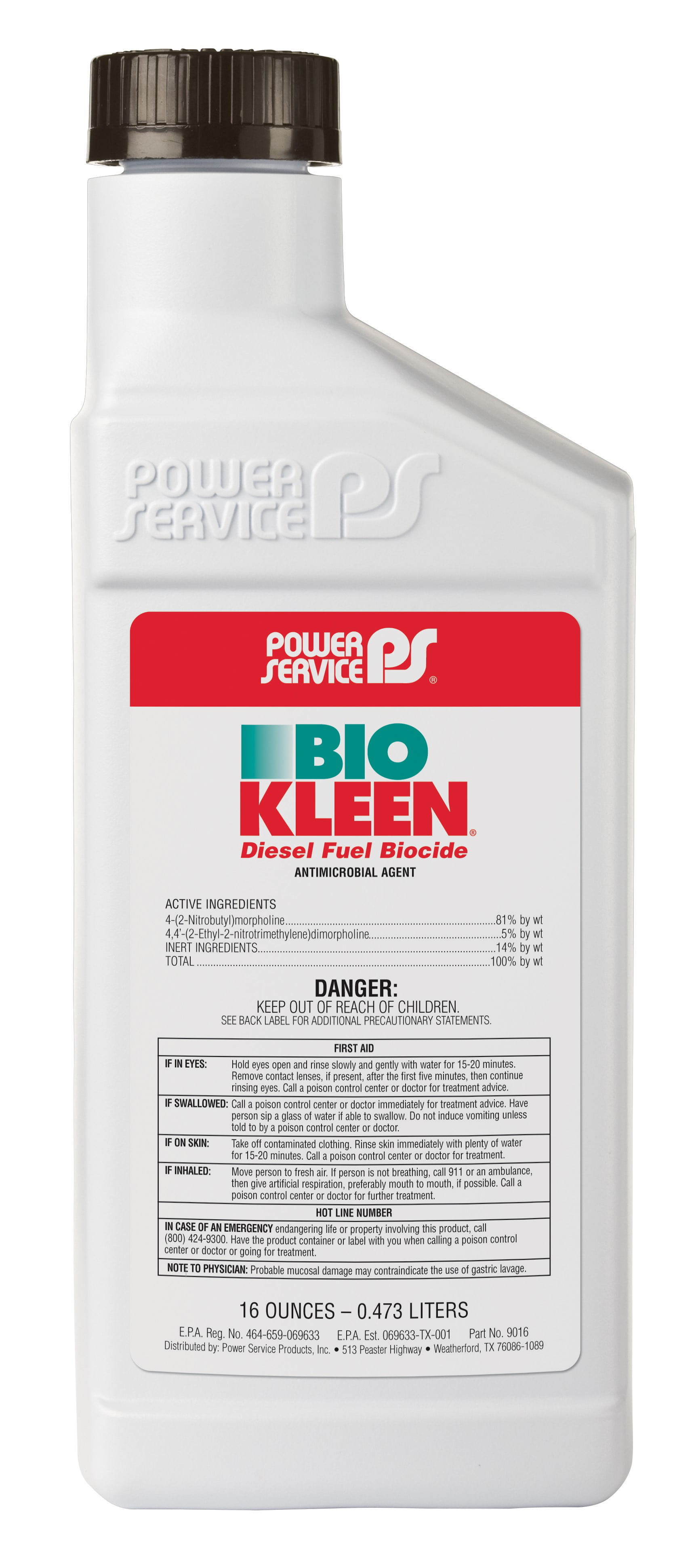 酷牌库|商品详情-Power Service进口代理批发 Power Service 09016 Power Service 09016-09 Bio Kleen 柴油杀菌剂，16 盎司。