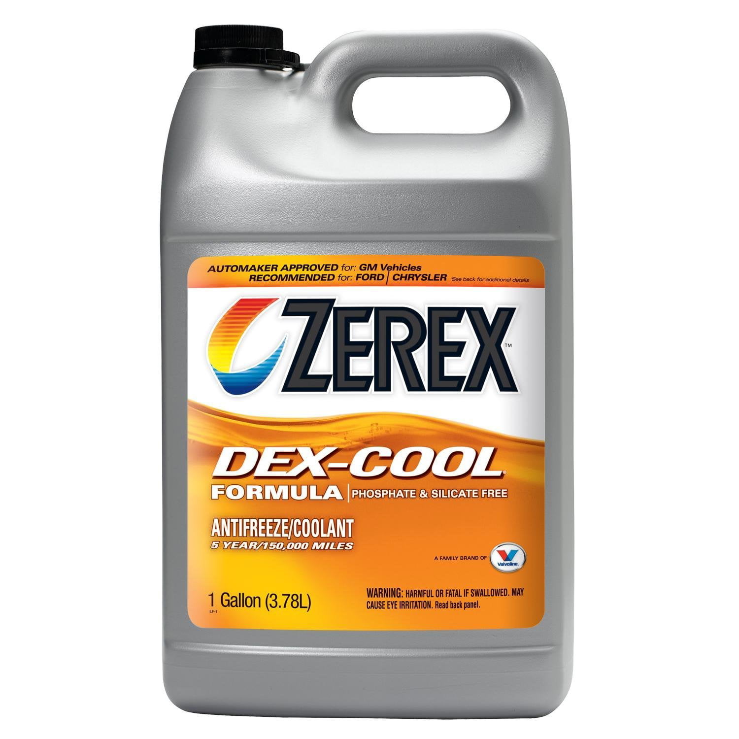 Zerex进口代理批发 Zerex ZXEL1 Zerex Dex Cool 有机酸技术防冻剂/冷却液 1 Ga