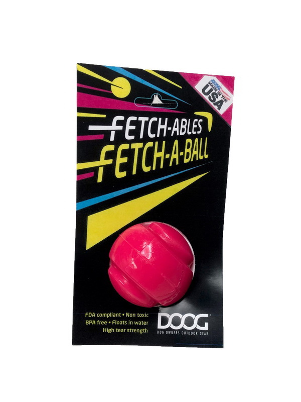 Doog进口代理批发 Doog FFB01 Fetchabel 球粉色