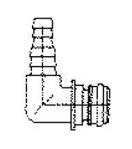 Flojet进口代理批发 Flojet 20381009 接头 1/2' Hb 弯头