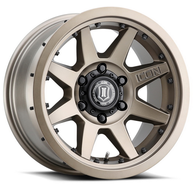 ICON Alloys进口代理批发 ICON 合金 21817856350BR ICON 合金 REBOUND PRO 青铜 - 17 X 8.5 / 6X135 / 6MM / 5" BS