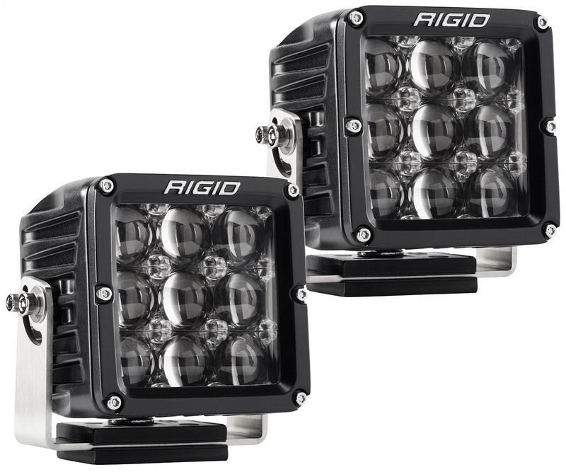 Rigid Industries进口代理批发 RIGID D-XL PRO LED 灯，Hyperspot 光学器件，表面安装，黑色外壳，成对