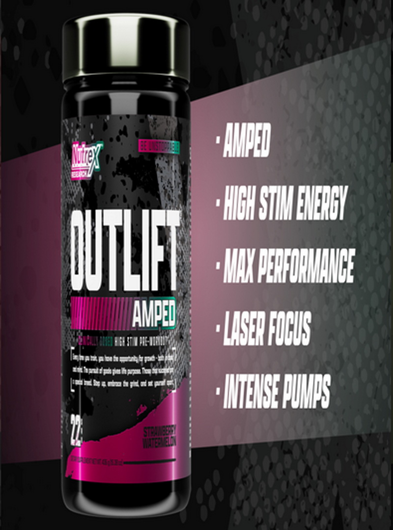 酷牌库|商品详情-Nutrex Research进口代理批发 Nutrex Research Outlift Amped 22srv