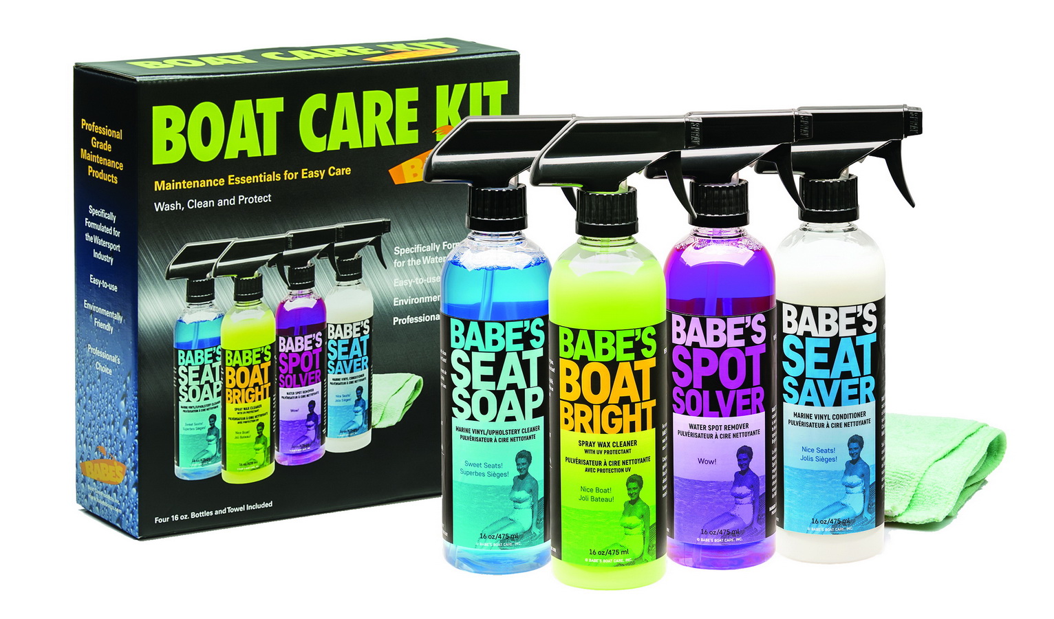 Babe's Boat Care进口代理批发 BABE'S 船只护理产品 BB7500 船只护理套件