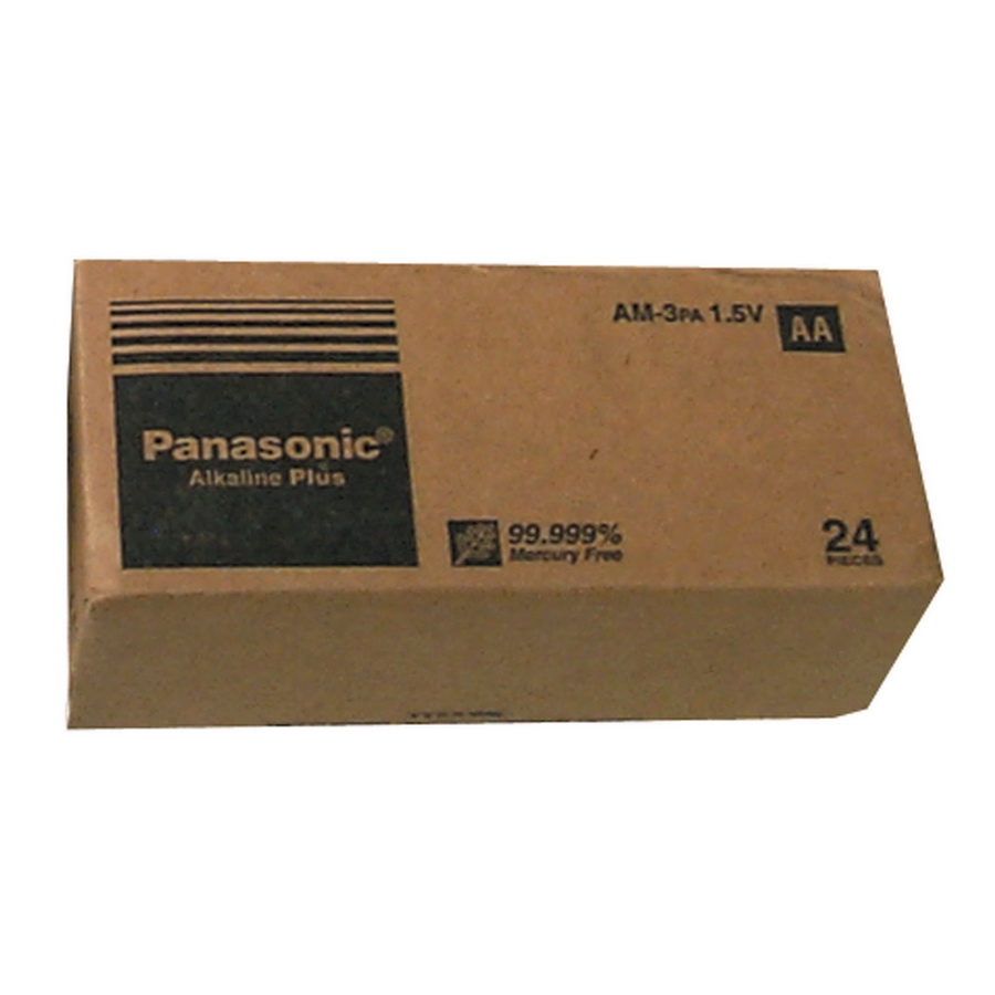 酷牌库|商品详情-PANASONIC进口代理批发 松下 C1457 碱性电池 - AA，24 节装