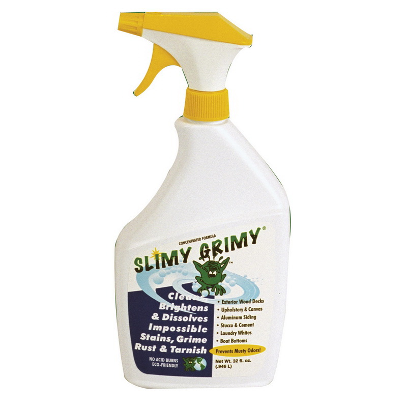 SlimyGrimy进口代理批发 Slimy SLIM GRIMY SPRAY BOTTLE 海洋清洁剂 - 32 盎司。