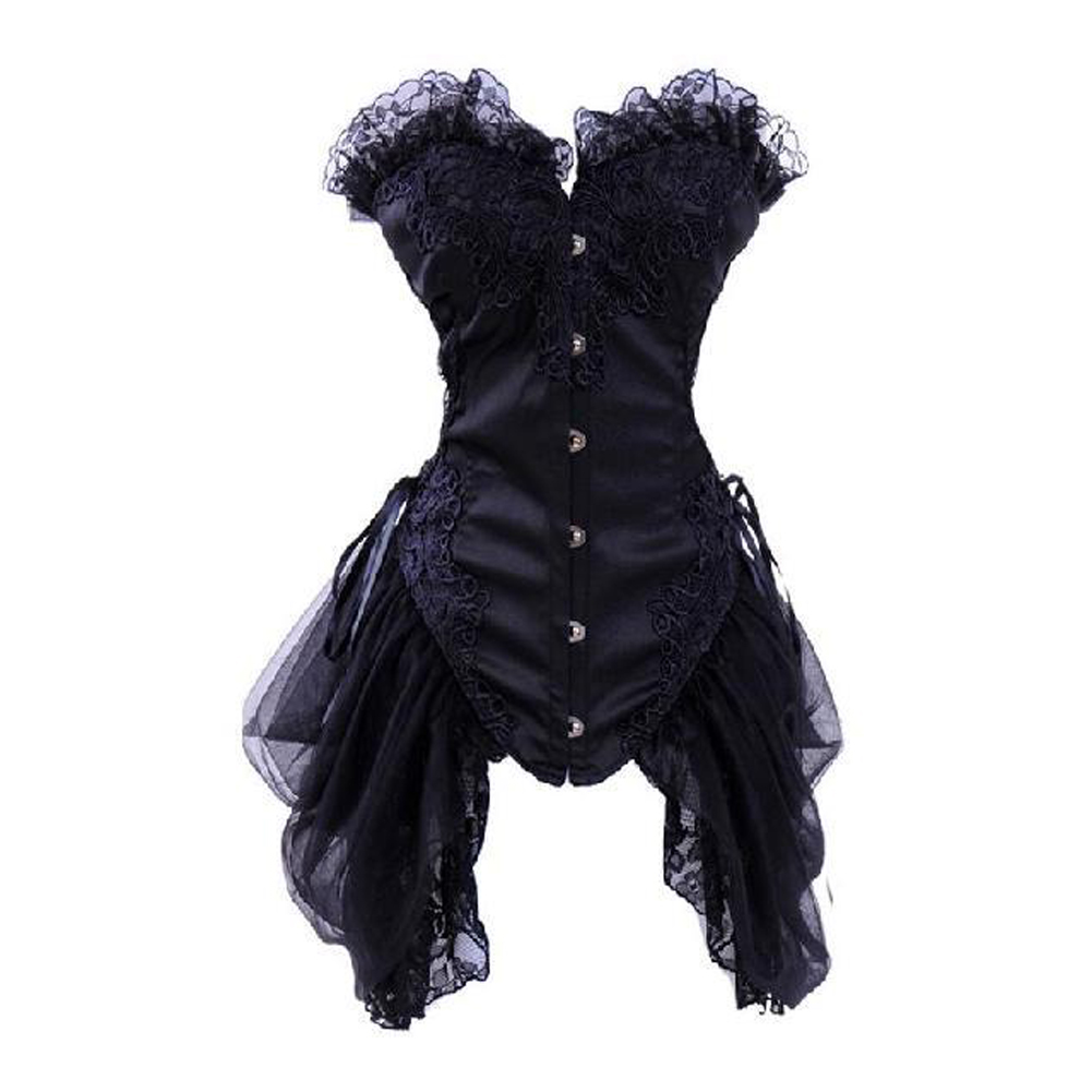 Opentip.com: MUKA Elegant Boned Costume Corset Dress, Old Fashioned Corset