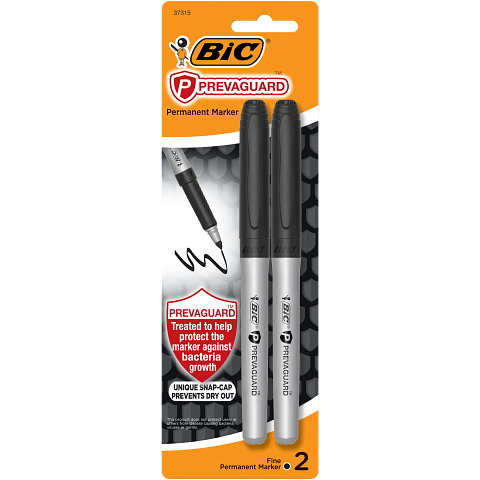 BIC Mark-It Fine Point Permanent Markers 36/Pkg-Assorted Colors