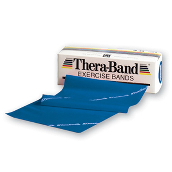 酷牌库|商品详情-TheraBand进口代理批发 TheraBand 1433T 阻力带 5 英寸 x 18 英尺 - 蓝色超重