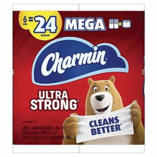 Charmin进口代理批发 Charmin 608-71693 Charmin 独立包装 2 层卷