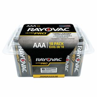 Rayovac进口代理批发 Rayovac 620-ALAAA-18PPJ Ultrapro 碱性 Aaa 包装可重新封闭