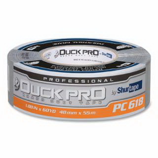 Shurtape进口代理批发 Shurtape 105516 PC 618S Duck Pro? by Shurtape? 专业级共挤布基胶带，48 mm 宽 x 55 m 长 x 10 mil 厚，银色