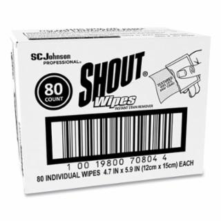 Shout进口代理批发 Shout 889-686661 Shout 湿巾即时去污剂 80Ct