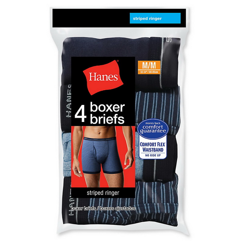 hanes men's comfortflex waistband boxer brief