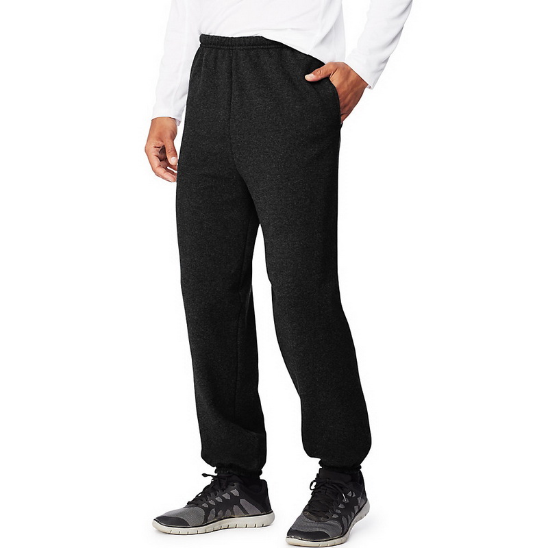 Hanes Boys Big Tech Fleece Open Leg Pant with Pockets