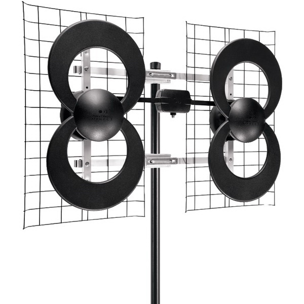 Antennas Direct进口代理批发 天线 Direct C4-CJM ClearStream 4 UHF 室外天线，带 20 英寸安装座