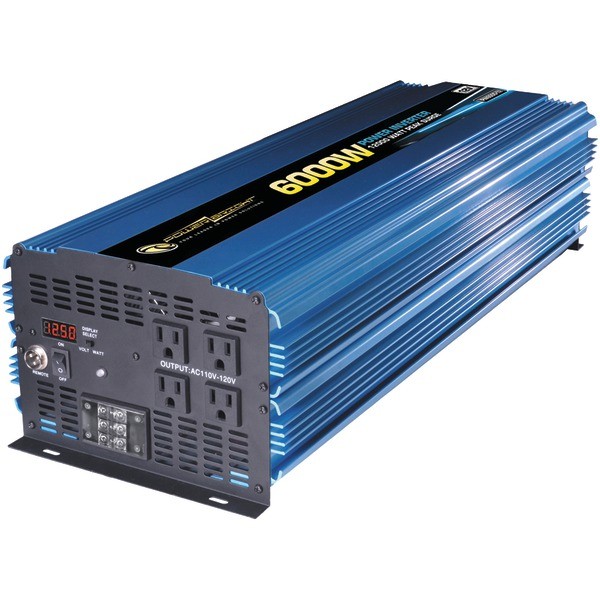 PowerBright进口代理批发 PowerBright PW6000-12 12 伏修正正弦波逆变器（6,000 瓦）