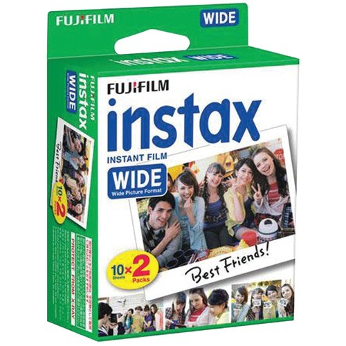 Fujifilm进口代理批发 Fujifilm 16468498 instax WIDE 胶片双装