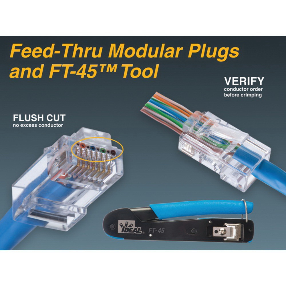 酷牌库|商品详情-IDEAL进口代理批发 IDEAL 30-495 FT-45 Feed-Thru Mod 插头压接工具