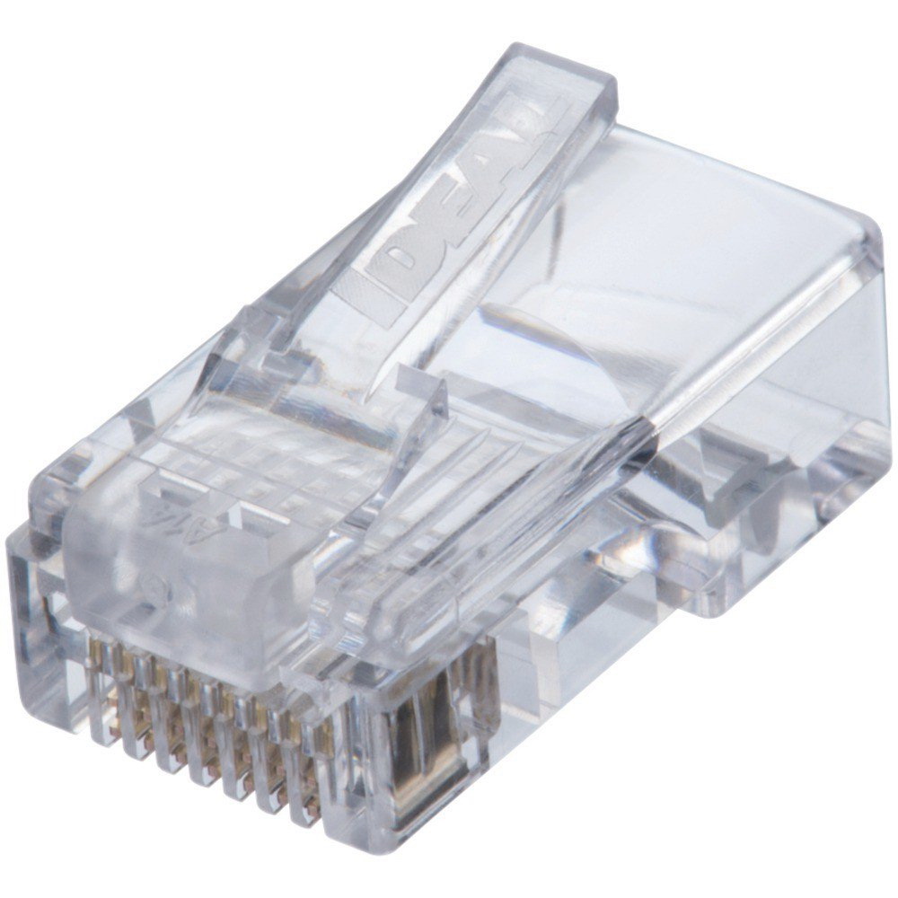 IDEAL进口代理批发 IDEAL 85-372 CAT-5E 馈通 RJ45 模组插头（100 个/包）