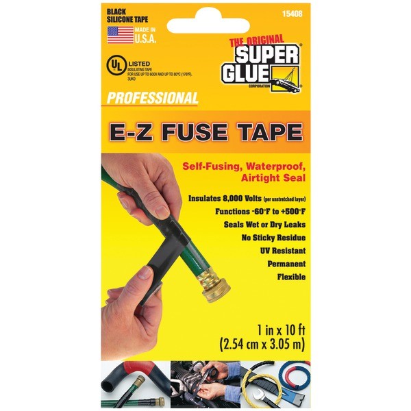 The Original Super Glue进口代理批发 原装 SuperGlue 15408 EZ 保险丝胶带，10 英尺