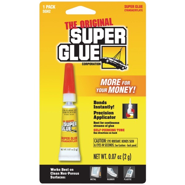 The Original Super Glue进口代理批发 原装 SuperGlue SGH2-12 超级胶管（单支装）