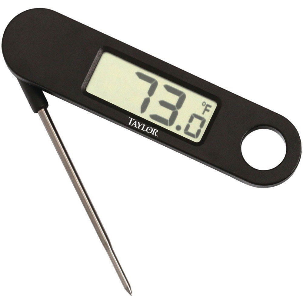 Taylor 1733 - Indoor/Outdoor Digital Thermometer with Barometer Timer