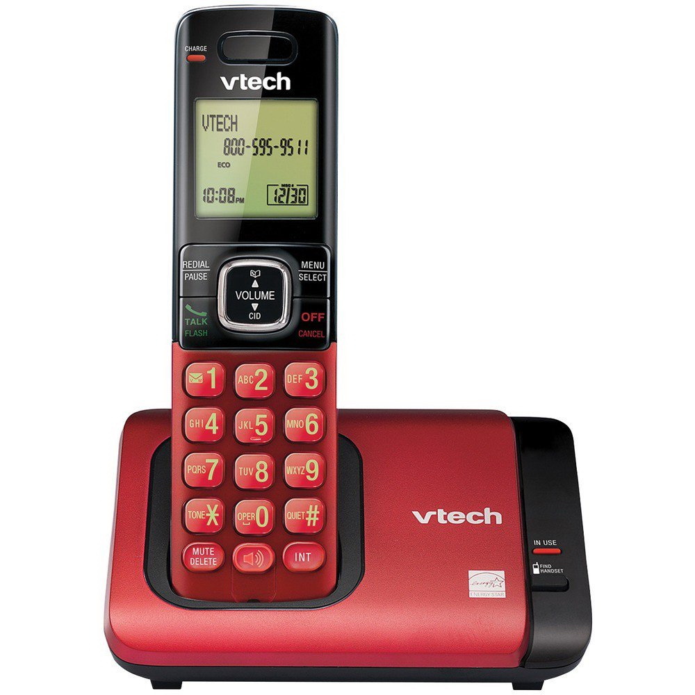 Vtech VTSN5147 Amplified Corded/Cordless Answering System with Big