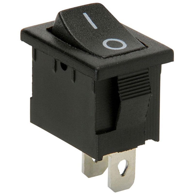 Paddle Switch 6 contacts Rocker Switch with Red Rocker Classic Switch
