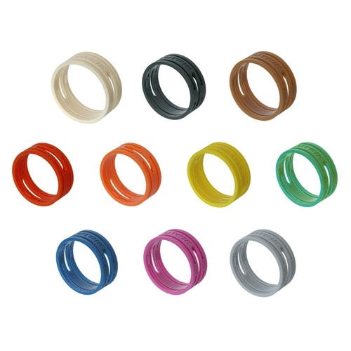 Neutrik ACRF-7 farbiger Ring für Einbaubuchsen Violett 