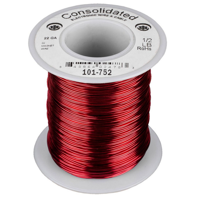 Consolidated 22 AWG Magnet Wire 1/2 lb. 254 ft 101-752