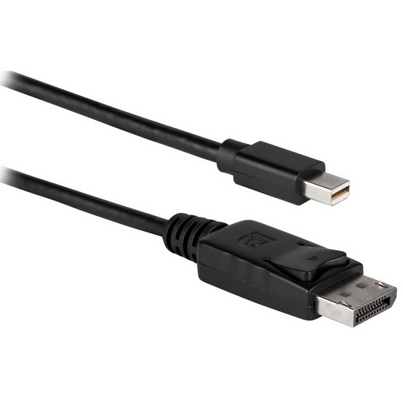 QVS Mini DisplayPort/Thunderbolt To HDMI Digital Video Black Cable, 6
