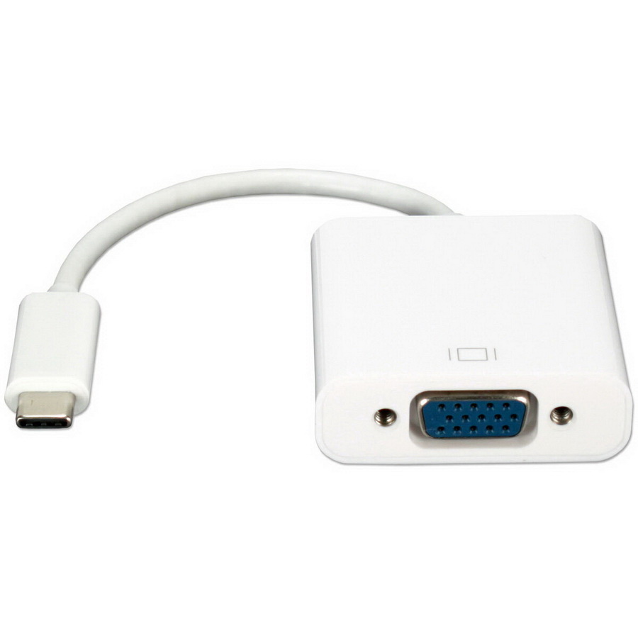 QVS进口代理批发 QVS USB-C Thunderbolt 3 至 VGA 视频转换器